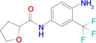 n-[4-amino-3-(trifluoromethyl)phenyl]oxolane-2-carboxamide