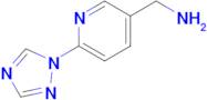 [6-(1h-1,2,4-triazol-1-yl)pyridin-3-yl]methanamine