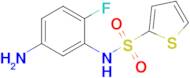 n-(5-Amino-2-fluorophenyl)thiophene-2-sulfonamide