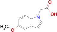 2-(5-Methoxy-1h-indol-1-yl)acetic acid