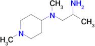 n-(2-Aminopropyl)-n,1-dimethylpiperidin-4-amine