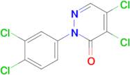 4,5-Dichloro-2-(3,4-dichlorophenyl)-2,3-dihydropyridazin-3-one