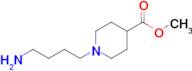 Methyl 1-(4-aminobutyl)piperidine-4-carboxylate