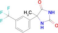 5-Methyl-5-[3-(trifluoromethyl)phenyl]imidazolidine-2,4-dione