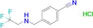 4-{[(2,2,2-trifluoroethyl)amino]methyl}benzonitrile hydrochloride