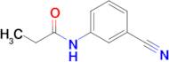 n-(3-Cyanophenyl)propanamide