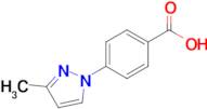 4-(3-Methyl-1h-pyrazol-1-yl)benzoic acid