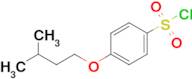 4-(3-Methylbutoxy)benzene-1-sulfonyl chloride