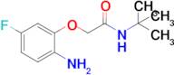 2-(2-Amino-5-fluorophenoxy)-n-tert-butylacetamide