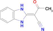 2-(2,3-Dihydro-1h-1,3-benzodiazol-2-ylidene)-3-oxobutanenitrile