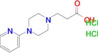 3-[4-(pyridin-2-yl)piperazin-1-yl]propanoic acid dihydrochloride