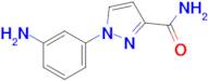 1-(3-Aminophenyl)-1h-pyrazole-3-carboxamide