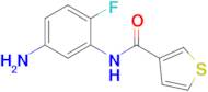 n-(5-Amino-2-fluorophenyl)thiophene-3-carboxamide