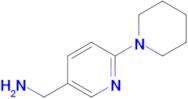 [6-(piperidin-1-yl)pyridin-3-yl]methanamine