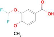 3-(Difluoromethoxy)-4-methoxybenzoic acid