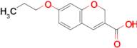 7-Propoxy-2h-chromene-3-carboxylic acid