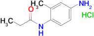 n-(4-Amino-2-methylphenyl)propanamide hydrochloride