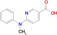 6-[methyl(phenyl)amino]pyridine-3-carboxylic acid