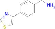 [4-(1,3-thiazol-4-yl)phenyl]methanamine