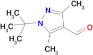 1-Tert-butyl-3,5-dimethyl-1h-pyrazole-4-carbaldehyde