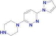 3-(Piperazin-1-yl)-6-(1h-pyrazol-1-yl)pyridazine