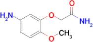 2-(5-Amino-2-methoxyphenoxy)acetamide