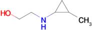 2-[(2-methylcyclopropyl)amino]ethan-1-ol