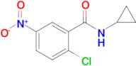 2-Chloro-n-cyclopropyl-5-nitrobenzamide