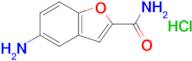 5-Amino-1-benzofuran-2-carboxamide hydrochloride