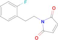 1-[2-(2-fluorophenyl)ethyl]-2,5-dihydro-1h-pyrrole-2,5-dione