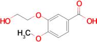 3-(2-Hydroxyethoxy)-4-methoxybenzoic acid