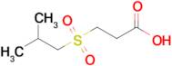 3-(2-Methylpropanesulfonyl)propanoic acid