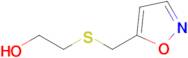 2-{[(1,2-oxazol-5-yl)methyl]sulfanyl}ethan-1-ol