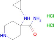 4-(Cyclopropylamino)piperidine-4-carboxamide dihydrochloride