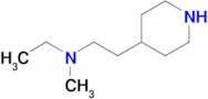 Ethyl(methyl)[2-(piperidin-4-yl)ethyl]amine