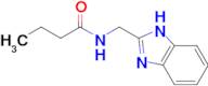 n-(1h-1,3-Benzodiazol-2-ylmethyl)butanamide