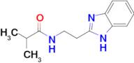 n-[2-(1h-1,3-benzodiazol-2-yl)ethyl]-2-methylpropanamide