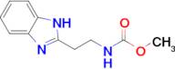 Methyl n-[2-(1h-1,3-benzodiazol-2-yl)ethyl]carbamate