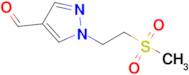 1-(2-Methanesulfonylethyl)-1h-pyrazole-4-carbaldehyde