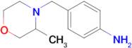 4-[(3-methylmorpholin-4-yl)methyl]aniline