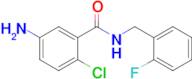 5-Amino-2-chloro-n-[(2-fluorophenyl)methyl]benzamide