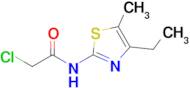 2-Chloro-n-(4-ethyl-5-methyl-1,3-thiazol-2-yl)acetamide