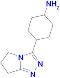 4-{5h,6h,7h-pyrrolo[2,1-c][1,2,4]triazol-3-yl}cyclohexan-1-amine