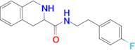 n-[2-(4-fluorophenyl)ethyl]-1,2,3,4-tetrahydroisoquinoline-3-carboxamide