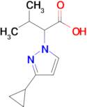 2-(3-Cyclopropyl-1h-pyrazol-1-yl)-3-methylbutanoic acid