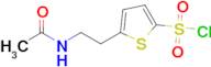 5-(2-Acetamidoethyl)thiophene-2-sulfonyl chloride