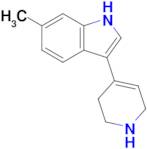 6-Methyl-3-(1,2,3,6-tetrahydropyridin-4-yl)-1h-indole