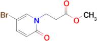 Methyl 3-(5-bromo-2-oxo-1,2-dihydropyridin-1-yl)propanoate