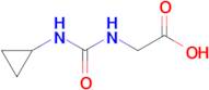 2-[(cyclopropylcarbamoyl)amino]acetic acid