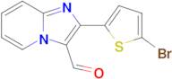 2-(5-Bromothiophen-2-yl)imidazo[1,2-a]pyridine-3-carbaldehyde